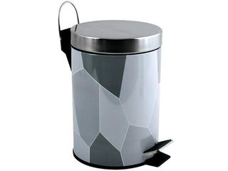 Ведро Для Мусора С Педалью Msv Origami 3L, Нерж Сталь