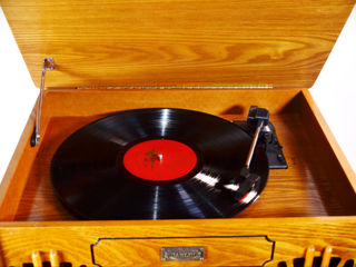 Daklin Museum Series Wooden Turntable Cd Tape Hi Fi Centre