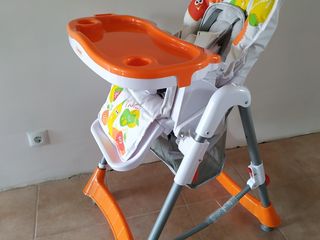 Scaun pentru mincare Macaca Good Baby Deluxe (Orange) foto 2