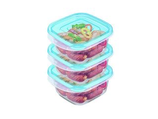 Set Containere Alimentare Ez Lock 3Buc, 0.25L, 12X10X5Cm foto 2