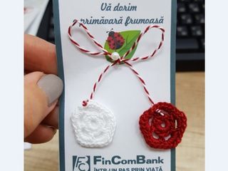 Martisor мэрцишор 18 вязанный внутренние отверстия