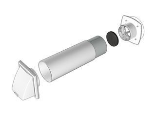 Приточная вентиляция приточный клапан естественая вентиляция против сырости плесени алмазное бурение foto 5
