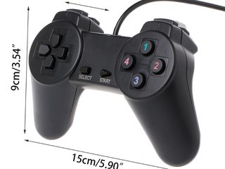 Игровой USB джойстик геймпад. Gamepad USB foto 4