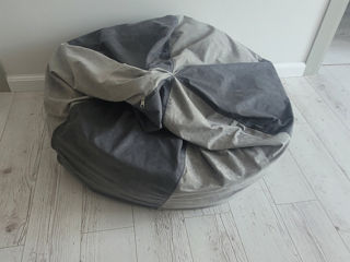 Vind fotoliu moale Bin Bag Pufic foto 1