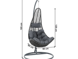 Fotoliu-cocon  suspendat foto 5