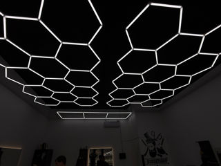 Hexagon led lights / / Lumină modularăFour Lumens foto 2