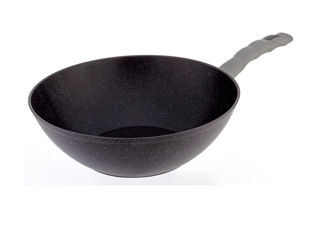 Сковорода Bonera Granite 28x11,0cm (3.85L) Wok Pan Black(3152В)