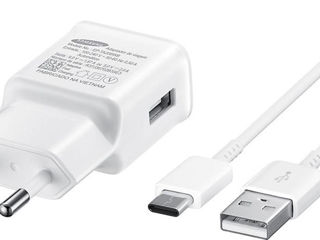 Încărcător original Samsung (Fast Charging) + USB cable Type-C foto 2