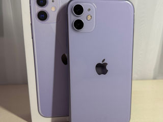 iPhone 11 фиолетовый, 128ГБ, в хорошем состоянии(торг)