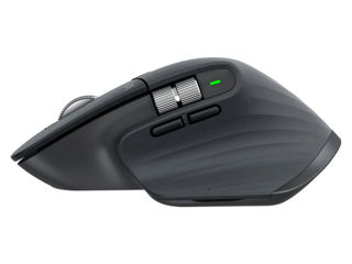 Wireless Mouse Logitech Mx Master 3S, Optical, 200-8000 Dpi, 7 Buttons, Bluetooth+2.4Ghz, Graphite foto 4