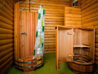 Fito-barel ( mini-sauna) cu generator de abur foto 5