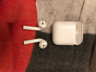 Фирменные наушники Apple AirPods (2rd generation/A2031)- белый foto 3