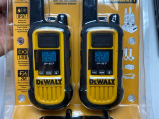 Dewalt Walkie Talkies DXFRS800 22-Channel Two Way Radio Новые foto 1