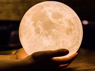 Светильник-ночник «Луна» 3D Moon RGB Lamp! foto 5