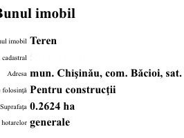 Vânzare 26 Ari pentru Construcții foto 3