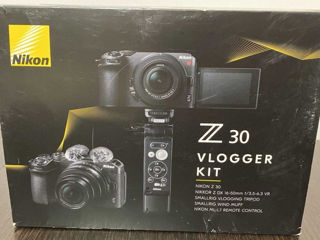 Nikon Z30 Vlogger Kit. Nou! Sigilat!