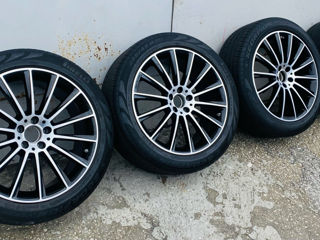 Jante AMG Originale de Mercedes cu tot cu anvelope Pirelli - 255/45/R20 - 5x112