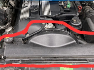 Difuzor radiator BMW