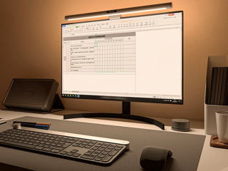 Умная подвесная лампа для монитора Xiaomi Yeelight LED Screen Light Bar Pro foto 10