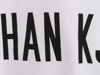 Han Kjobenhavn Cotton T-shirt Logo Print Boxy Size L New foto 3