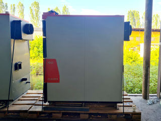 Cazan pe combustibil solid TIS HARD PLUS 150KW foto 2