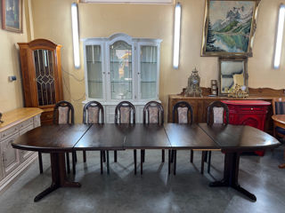 Masa cu 6 scaune,produs din lemn, Стол с 6 стульями, деревянное изделие, foto 10