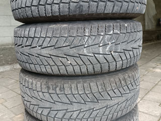 215 65 16, Hankook Korea iarna 90%, cu jante 5x114,3 foto 3