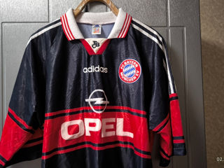 Bayern Munchen 1997-1999  футболка Adidas #7 Scholl foto 3