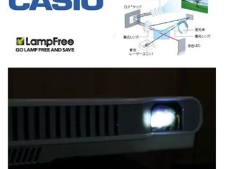 Лазерный проектор Casio Ultra--Slim, ресурс лампы 20000 часов foto 5