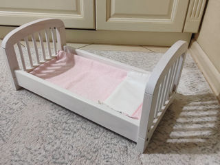 Patuc pentru papusi / Doll bed foto 2