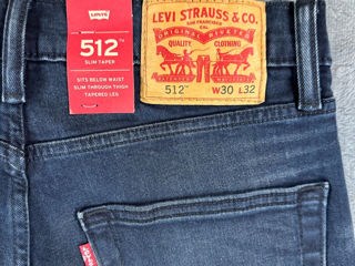 Levi's / Levis 512 Slim Taper Jeans 28x32 foto 3