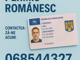Permis Romanesc la urgenta 7 zile !!Atestate CPC,CPI,ADR, Permise TIR!!! foto 1