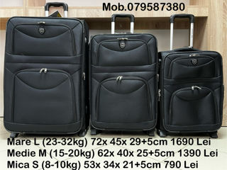 Asortiment mare de valize, livrarea in toata Moldova repede si ieftin foto 8