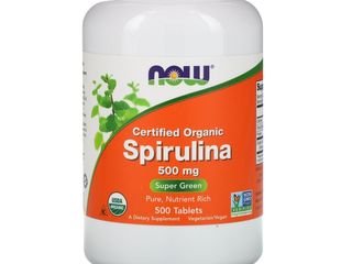 Spirulina 500 pastile, 500 mg foto 1