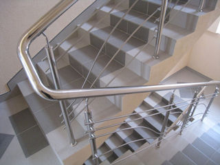 Accesorii şi fitinguri balustrade inox/ комплектующие для перил из нержавеющей стали foto 8