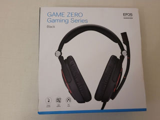 Игровая гарнитура
EposSennheiser Game Zero
Чёрный, с микрофоном новые запечатанные фото 0