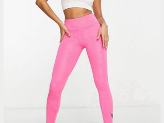 Nike Running Swoosh logo 7/8 leggings in pink
