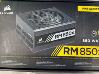 Corsair RM850x Gold Plated PSU - Блок питания - 2200 lei foto 1