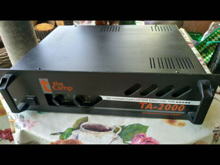 The t.amp TA 2000 . Putere 2 kw , masa 17.5 kg nu-i chinez