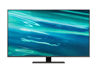 50" Led Tv Samsung Qe50Q80Aauxua, Black (3840X2160 Uhd, Smart Tv, Pqi 3200Hz, Dvb-T/T2/C/S2)