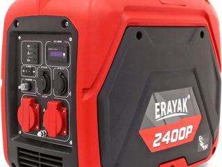 Новый инверторные генераторы Erayak , 4-тактный двигатель, режим eco , жк-дисплей, чистый синус !!