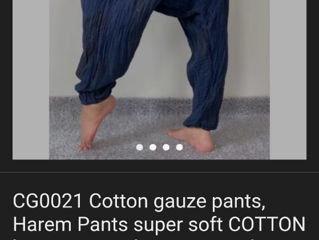 Новые штаны для Йоги"Harem Pants super soft cotton " размер S/M foto 2
