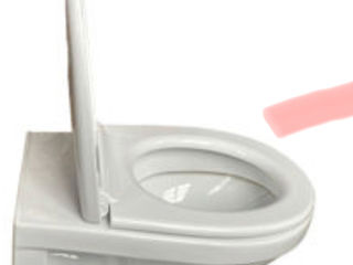 Wc-suspendat Closet suspendat cu capac microlift "RIO   / подвесной унитаз фото 3