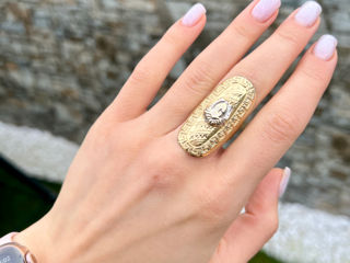 Inel din aur Versace, 585, 14K, женское золотое кольцо foto 5