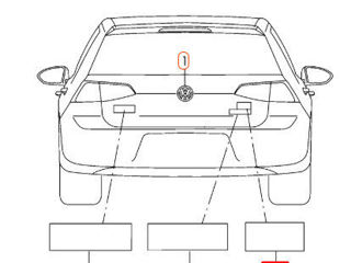 Volkswagen 5G0-853-675-AE-2ZZ ,inscriptia foto 2