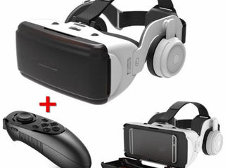 Очки виртуальной реальности VR, пульт + наушники. foto 1