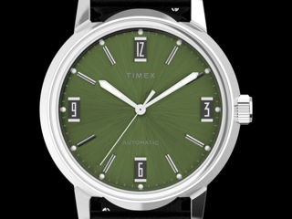 Timex Marlin Green Dial Automatic Mechanical Watch Часы Ceas RRP 250 Euro фото 0