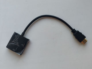 Adapter HDMI to VGA + Audio (nou) новый