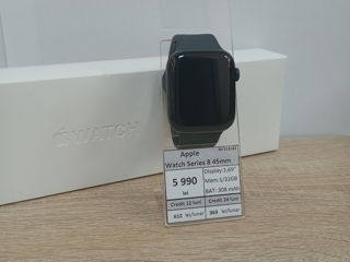 Apple watch Series 8 45mm ,5990 lei
