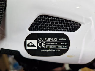 Casca de schi Quiksilver marimea 56 sau S. foto 6